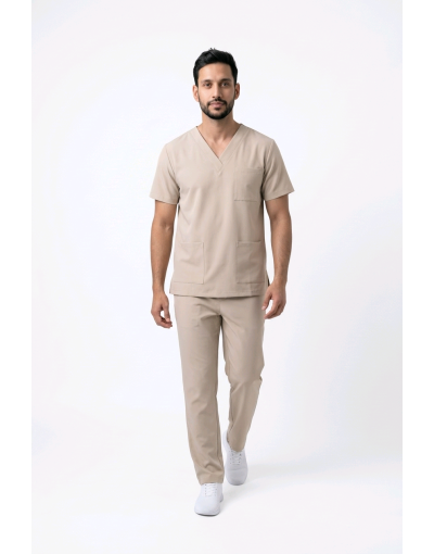 Ιατρικό σετ βισκόζη μπεζ unisex Fabrik