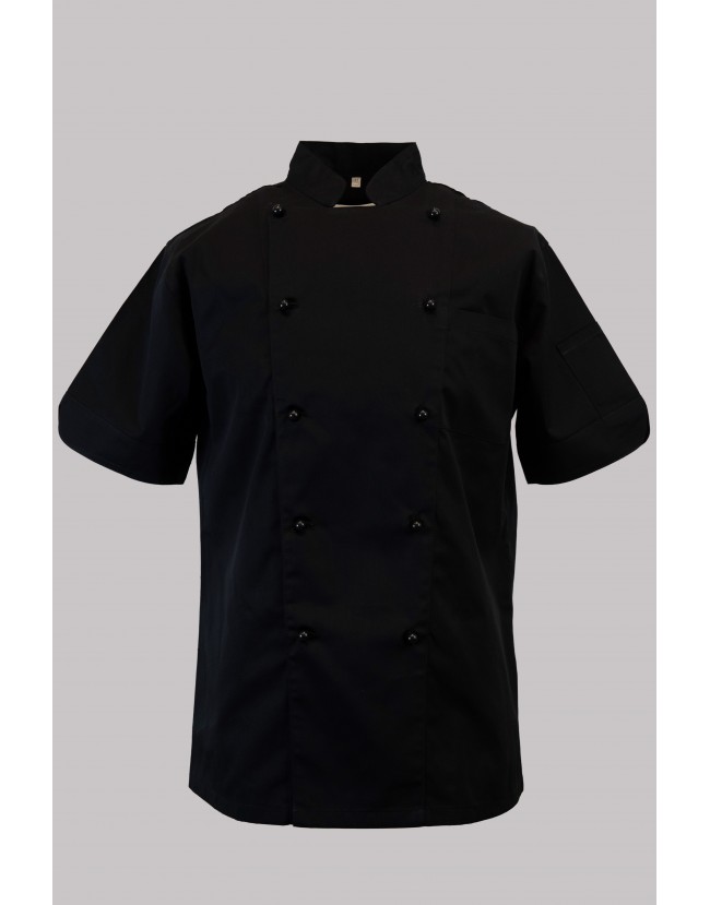 Σακάκι Chef μαύρο κοντομάνικο