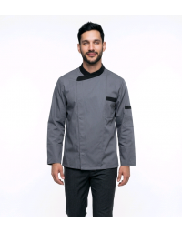 Σακάκι chef αντρικό με τρουξ γκρι Fabrik