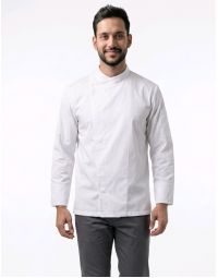 Σακάκι chef αντρικό με τρουξ λευκό Fabrik