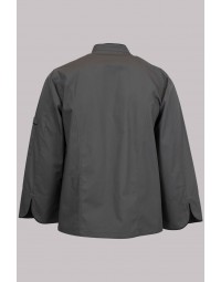 Σακάκι chef αντρικό με τρουξ και συρίτι γκρι Fabrik