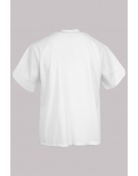 Σακάκι chef αντρικό με κοντό μανίκι λευκό Fabrik