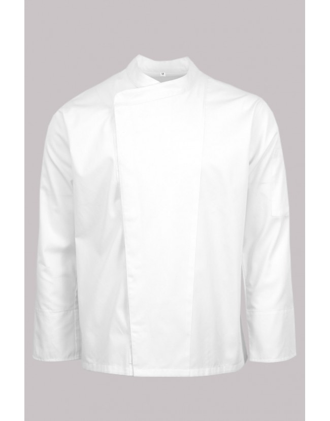 Σακάκι chef αντρικό με τρουξ λευκό Fabrik