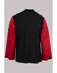 Σακάκι chef αντρικό με τρουξ κόκκινο Fabrik 