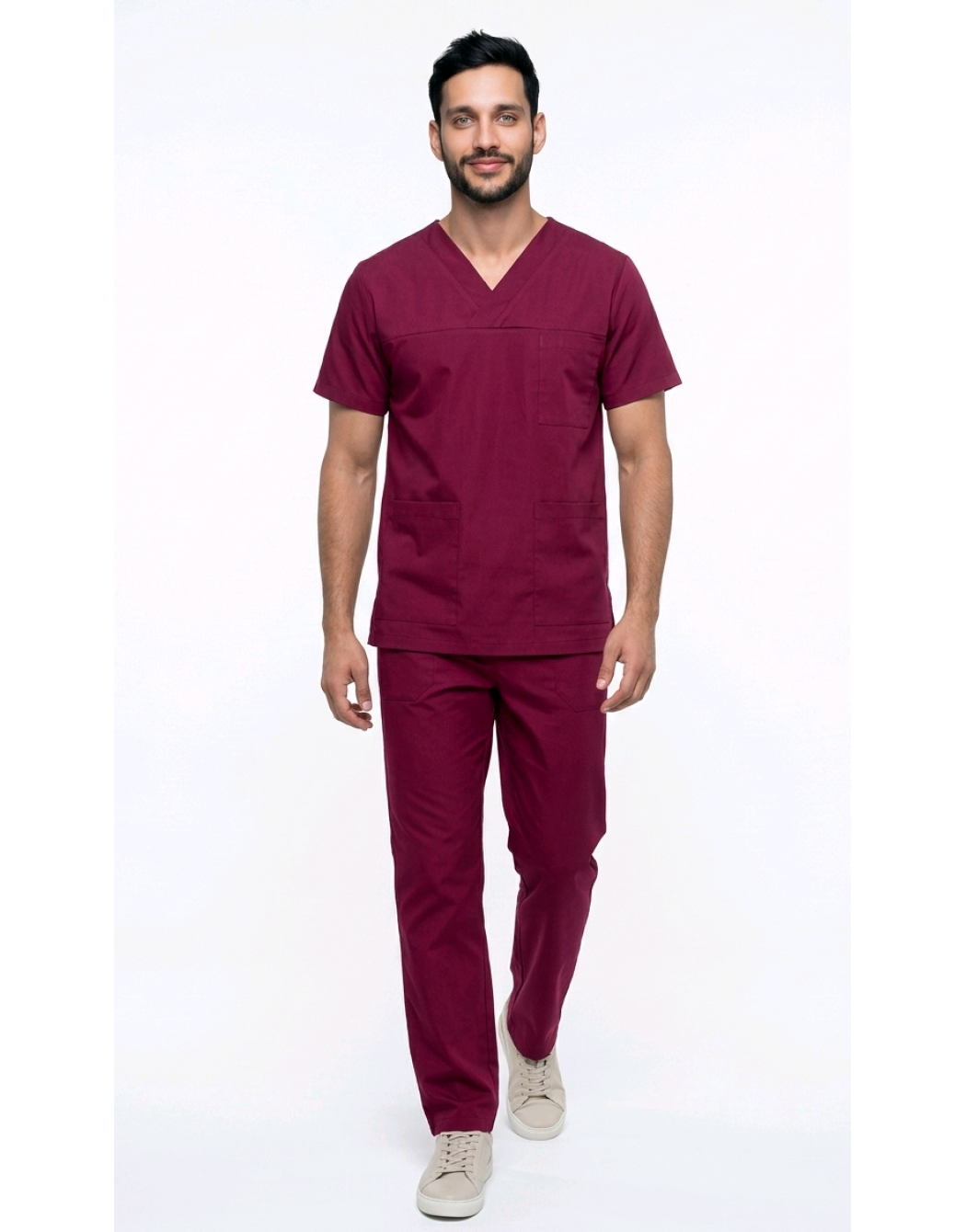 Ιατρικό σετ unisex μπορντώ Fabrik