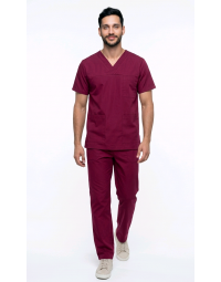 Ιατρικό σετ unisex μπορντώ Fabrik