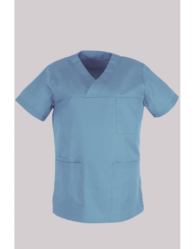 Ιατρική μπλούζα σιέλ Fabrik