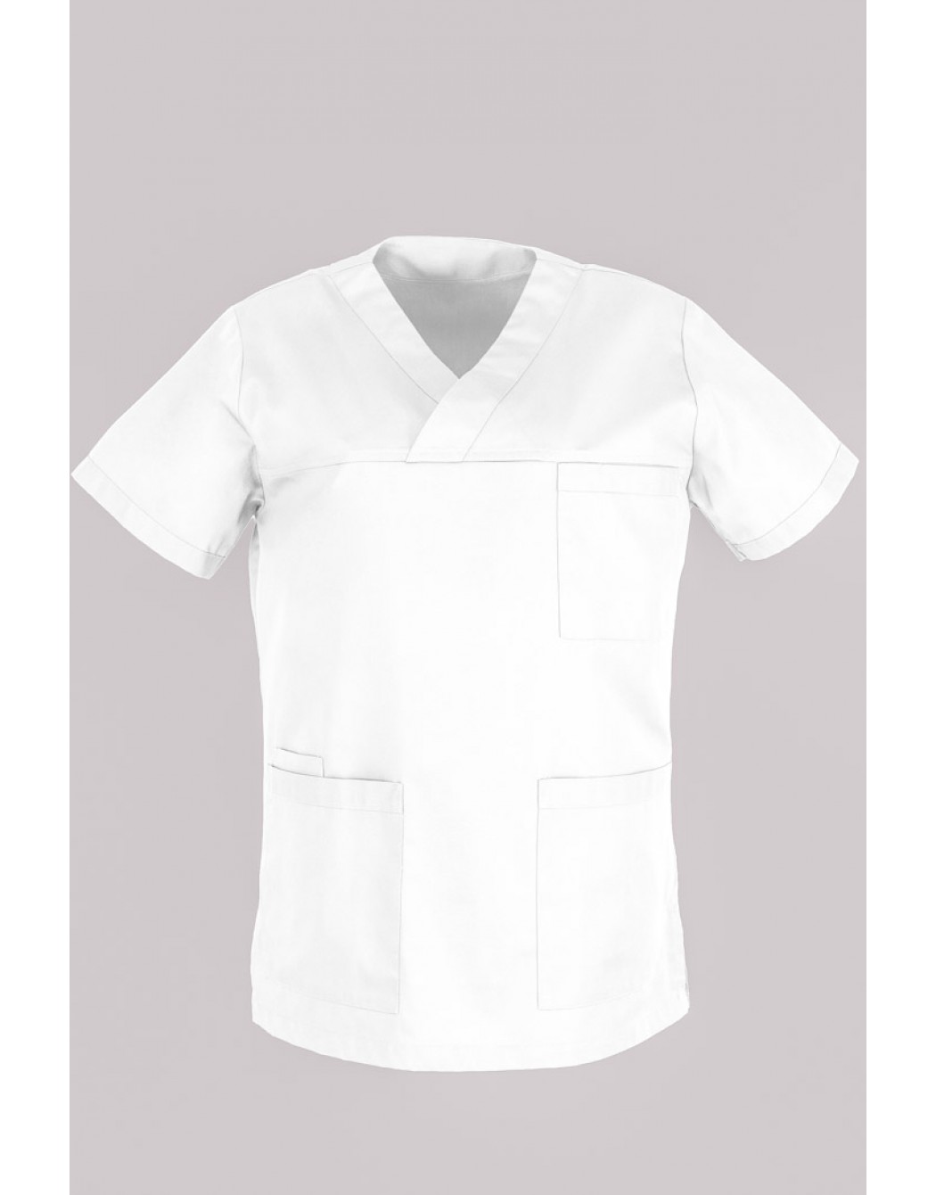 Ιατρική μπλούζα λευκή unisex Fabrik