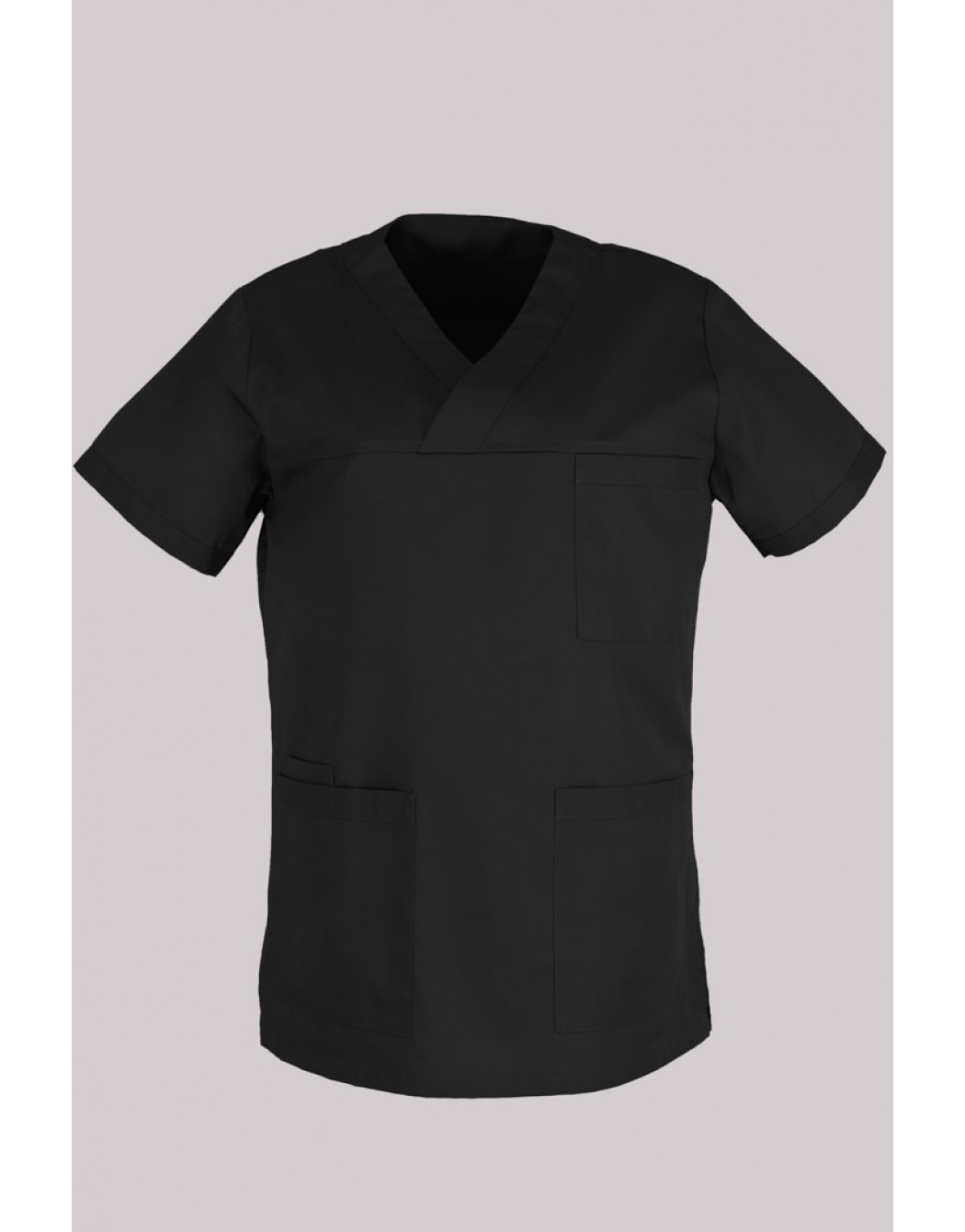 Ιατρική μπλούζα μαύρη unisex Fabrik