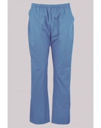 Παντελόνι σιέλ με λάστιχο Fabrik