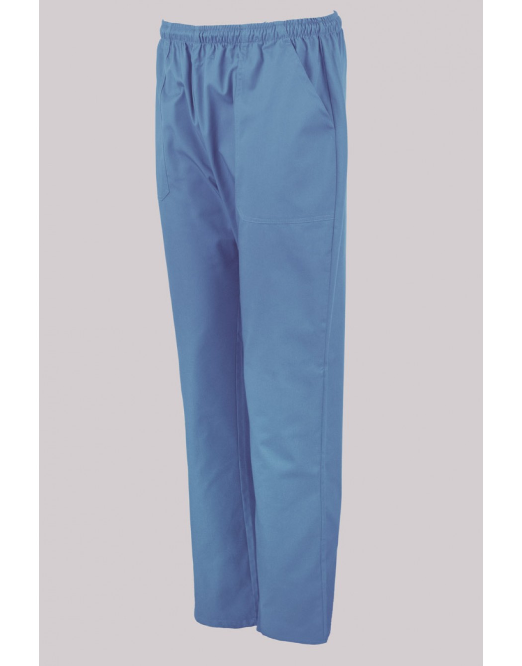 Παντελόνι σιέλ με λάστιχο Fabrik