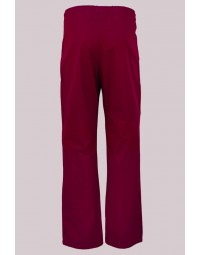 Παντελόνι μπορντώ με λάστιχο Fabrik