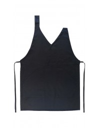 Ποδιά τύπου V μαύρη Fabrik