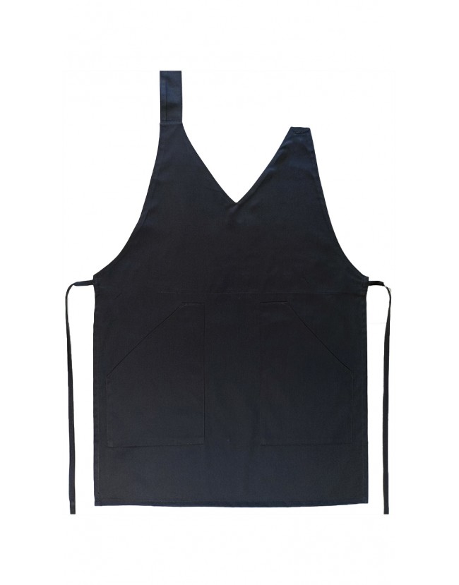 Ποδιά τύπου V μαύρη Fabrik