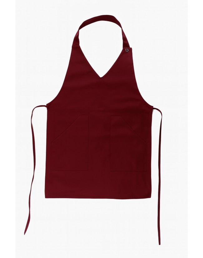 Ποδιά τύπου V μπορντώ Fabrik