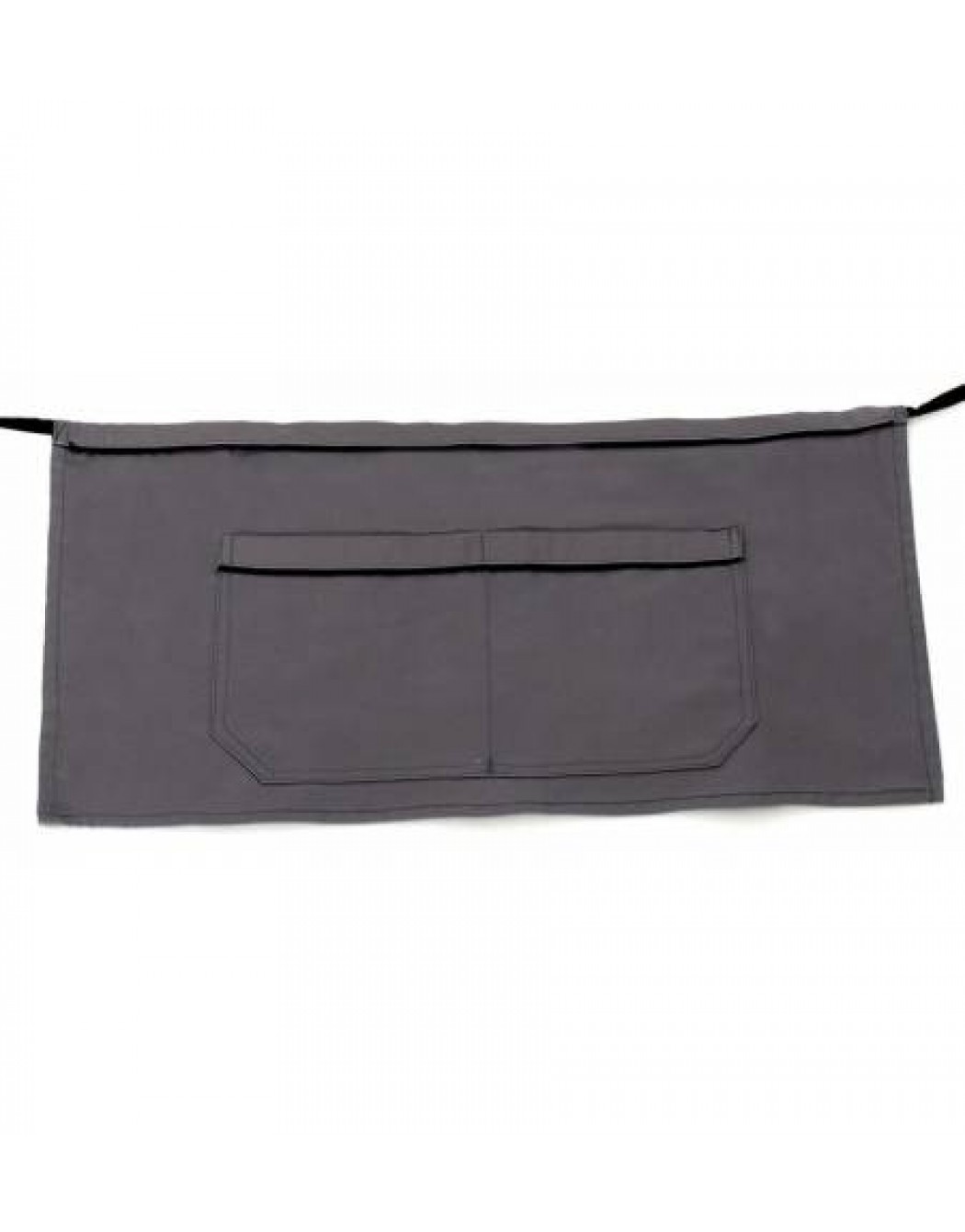 Ποδιά μέσης γκρι με μαύρο φυτίλι