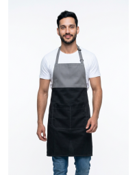 Ποδιά ολόσωμη μαύρη γκρι