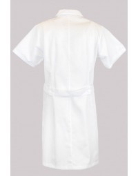Ιατρική  Ρόμπα Λευκή Γυναικεία Κοντό Μανίκι Fabrik