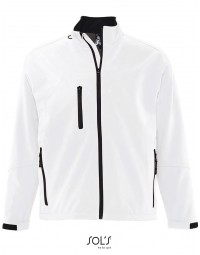 Ανδρικό softshell Relax Λευκό