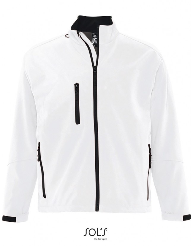 Ανδρικό softshell Relax Λευκό